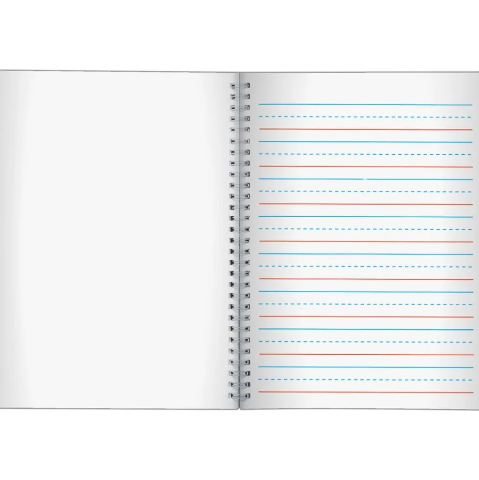 Deluxe Spiral Draw and Write Journals (Star Cover) -K-2 - Set of 6