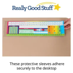 Desktop Helper™ 18” Self-Adhesive Vinyl Sleeves - Set of 12