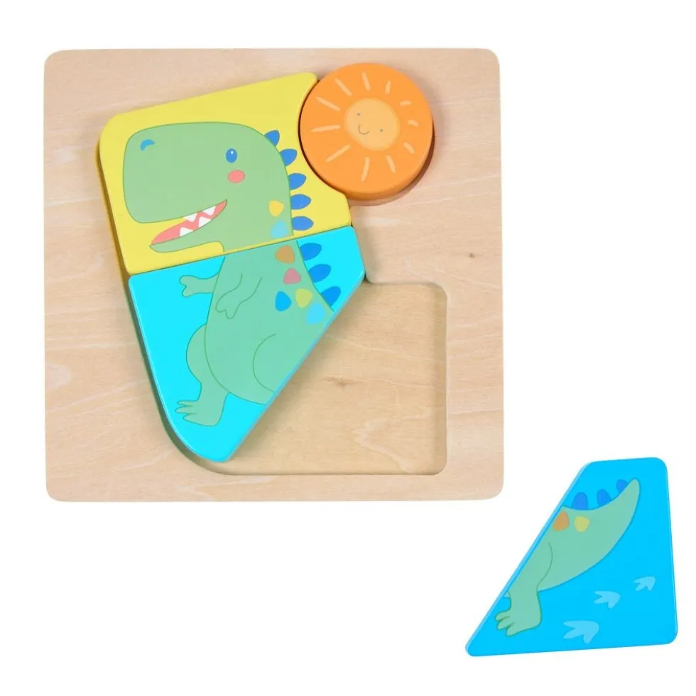 Dinosaur Puzzle - 4 pieces