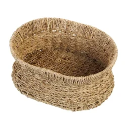 Discount School Supply® Seagrass Oval Basket - Set of 3