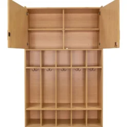 Dual Purpose Student Locker - Maple/Maple, Assembled