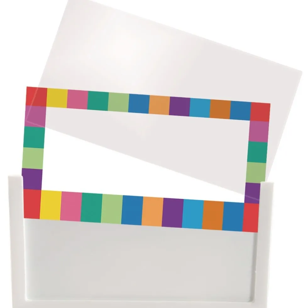Durable Book And Binder Holders- 5-Pack Neon