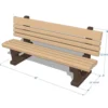 Eco Bench - Kids 4'