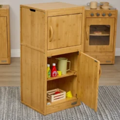 Environments® Bamboo Kitchen Refrigerator