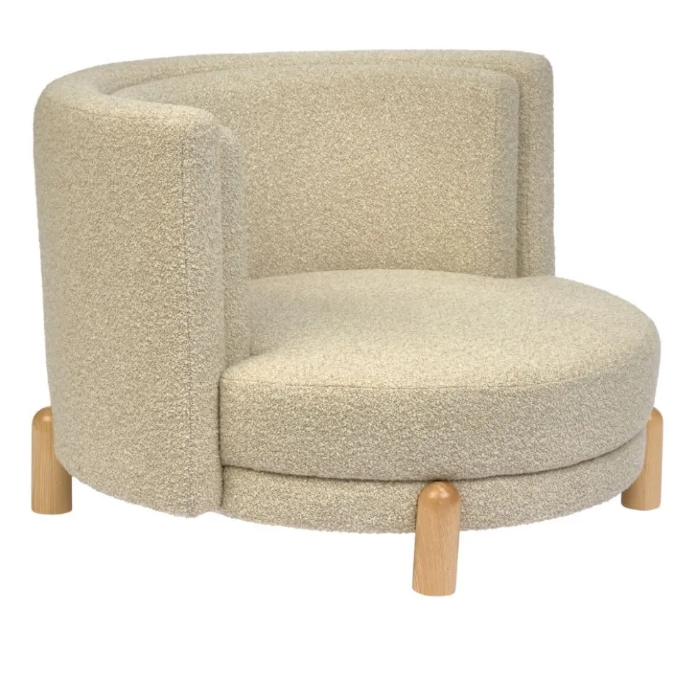 Environments® Bouclé Barrel Chair
