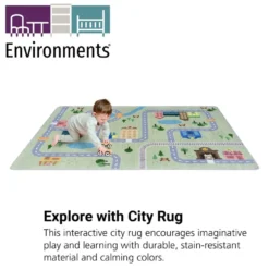 Environments® City/Town Rug 4’ x 6'