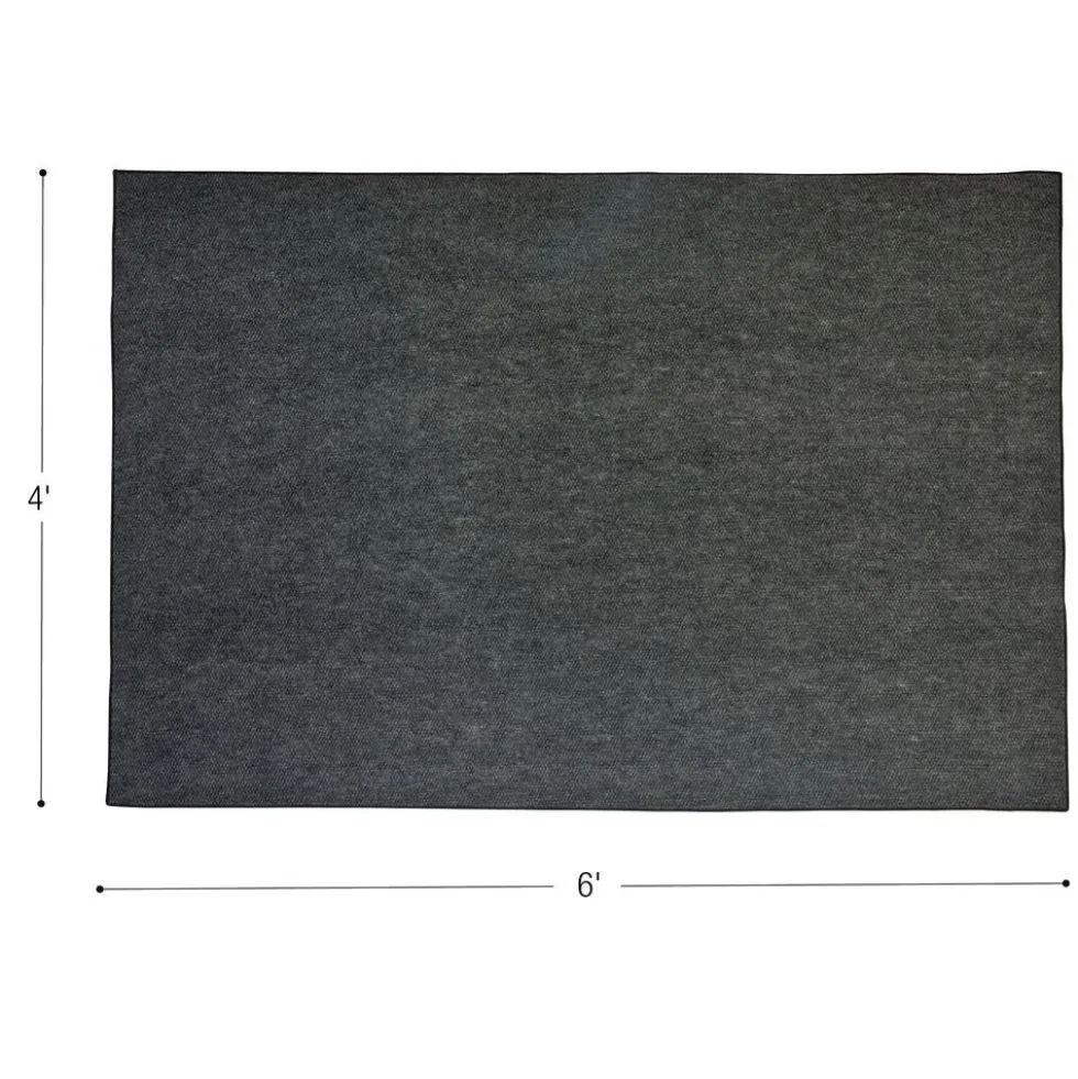 Environments® Dunes Indoor/Outdoor Carpet 4' x 6' - Clouded Gray