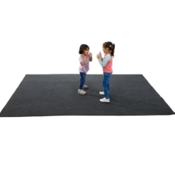 Environments® Dunes Indoor/Outdoor Carpet 7'6" x 12' - Clouded Gray