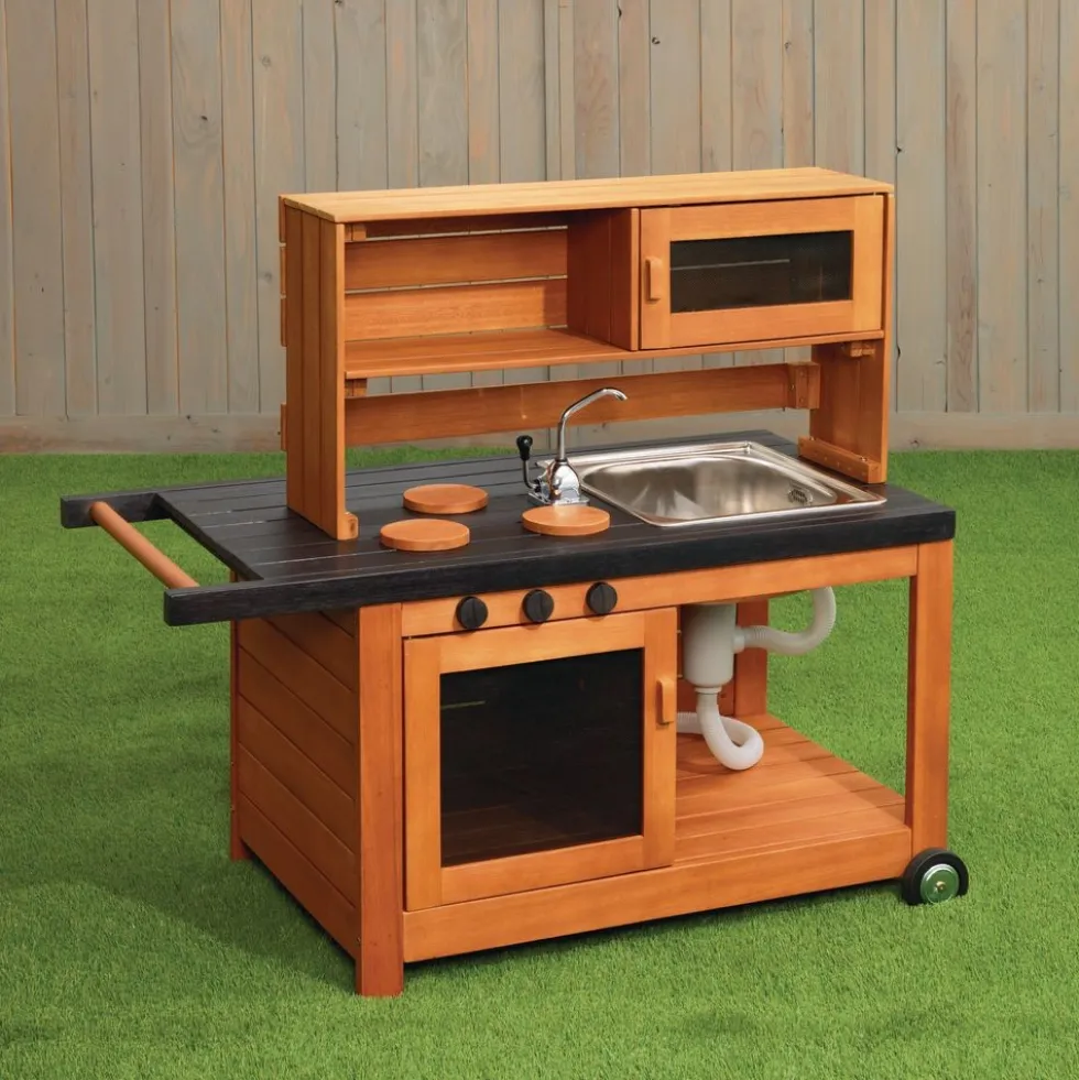 Environments® Indoor-Outdoor Moveable Play Kitchen