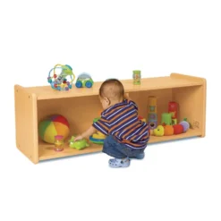 Environments® Infant Storage Shelves with Maple Laminate Back