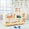Environments® Mobile 24"H Toddler Storage with Clear Back - Assembled