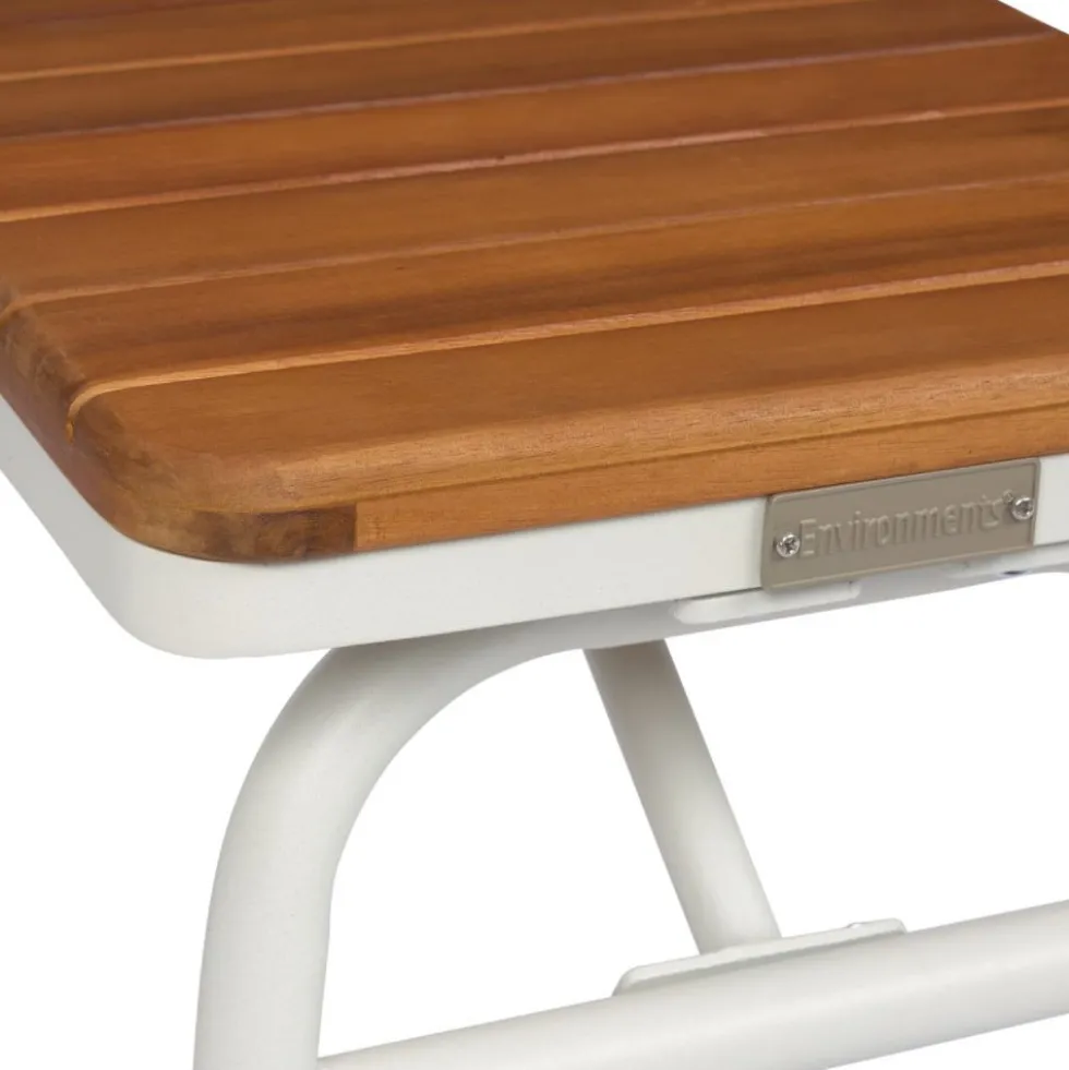 Environments® Outdoor Aluminum Picnic Benches - Set of 2