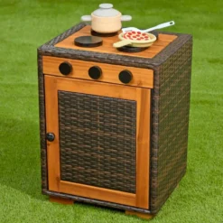 Environments® Outdoor Wicker Stove Cooker