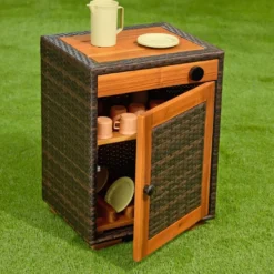 Environments® Outdoor Wicker Dishwasher