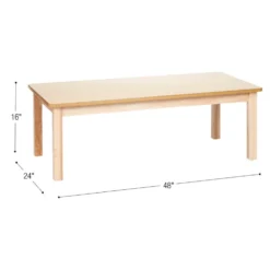 Environments® Rectangle Table & Chairs 48