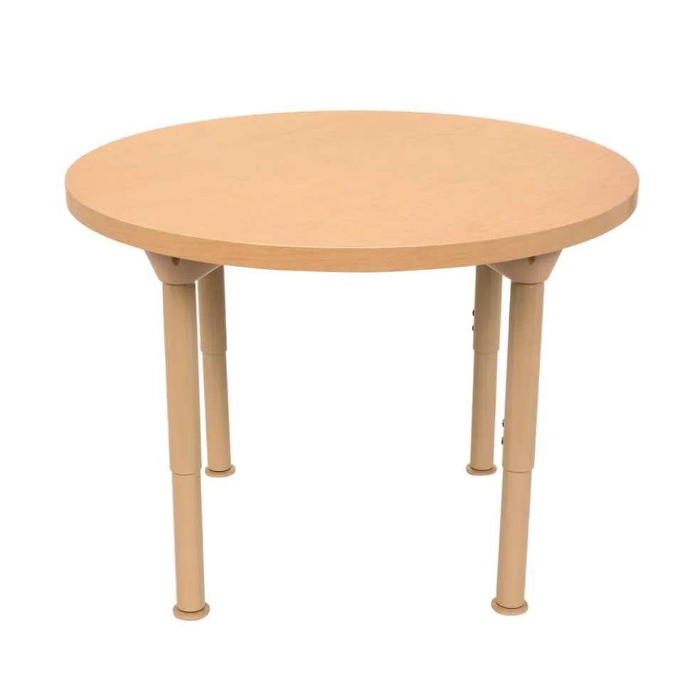 Environments® 30" Round Table with Adjustable Legs