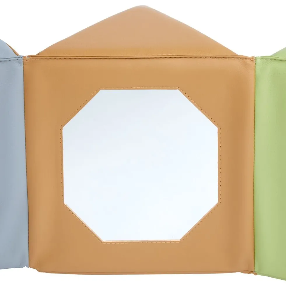 Environments® SoftStages® Natural Multi-Image Mirror Pentagon
