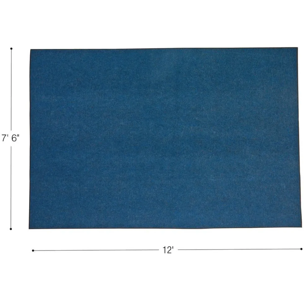 Environments® Tides Indoor/Outdoor Carpet 7'6" x 12' - Deep Sea