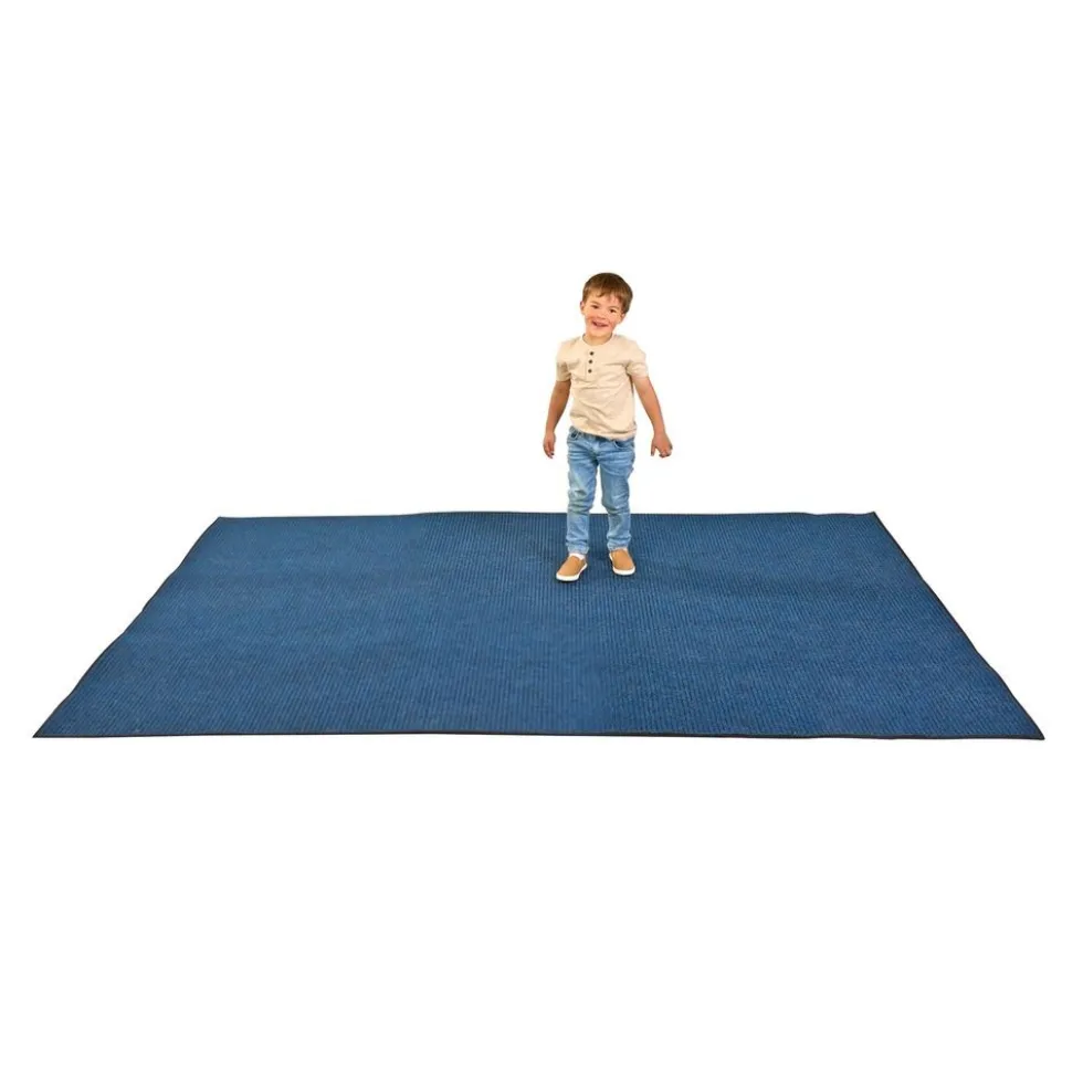 Environments® Tides Indoor/Outdoor Carpet 6' x 9' - Deep Sea