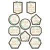 Eucalyptus Positive Sayings Accents - Set of 30