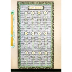 Eucalyptus Straight Border Trim - 12 pieces