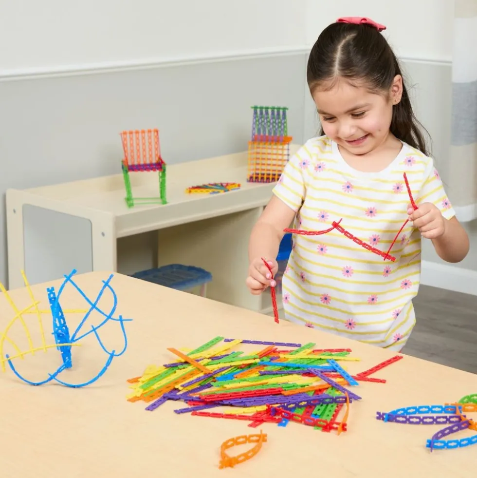 Excellerations® Bendable Construction Rods - 480 Pieces