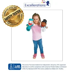 Excellerations® Big-Mouth Career Puppets - Set of 8