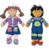 Excellerations® Boy and Girl Dressing Dolls - Set of 2