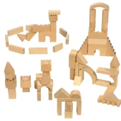 Excellerations® Castle Building Blocks Kit - 70pcs