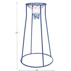 Excellerations® Classroom Hoop Ball Goal (School Age Height) 4.25' Tall