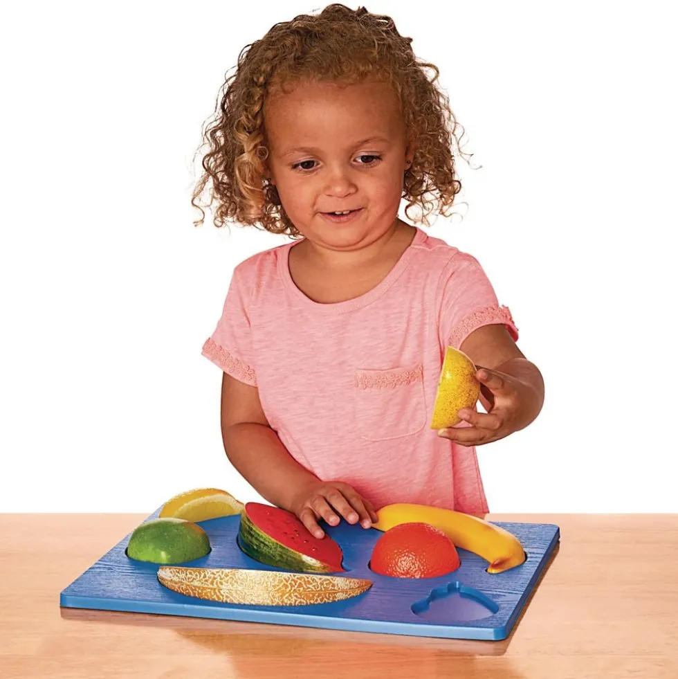 Excellerations® 3D Chunky Food Puzzle - Fruits