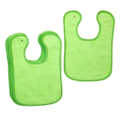 Excellerations® Dozen Green Bibs with Snaps