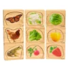 Excellerations® earlySTEM™ Life Cycle Nesting Puzzles, Fruit, Vegetable, and Animal