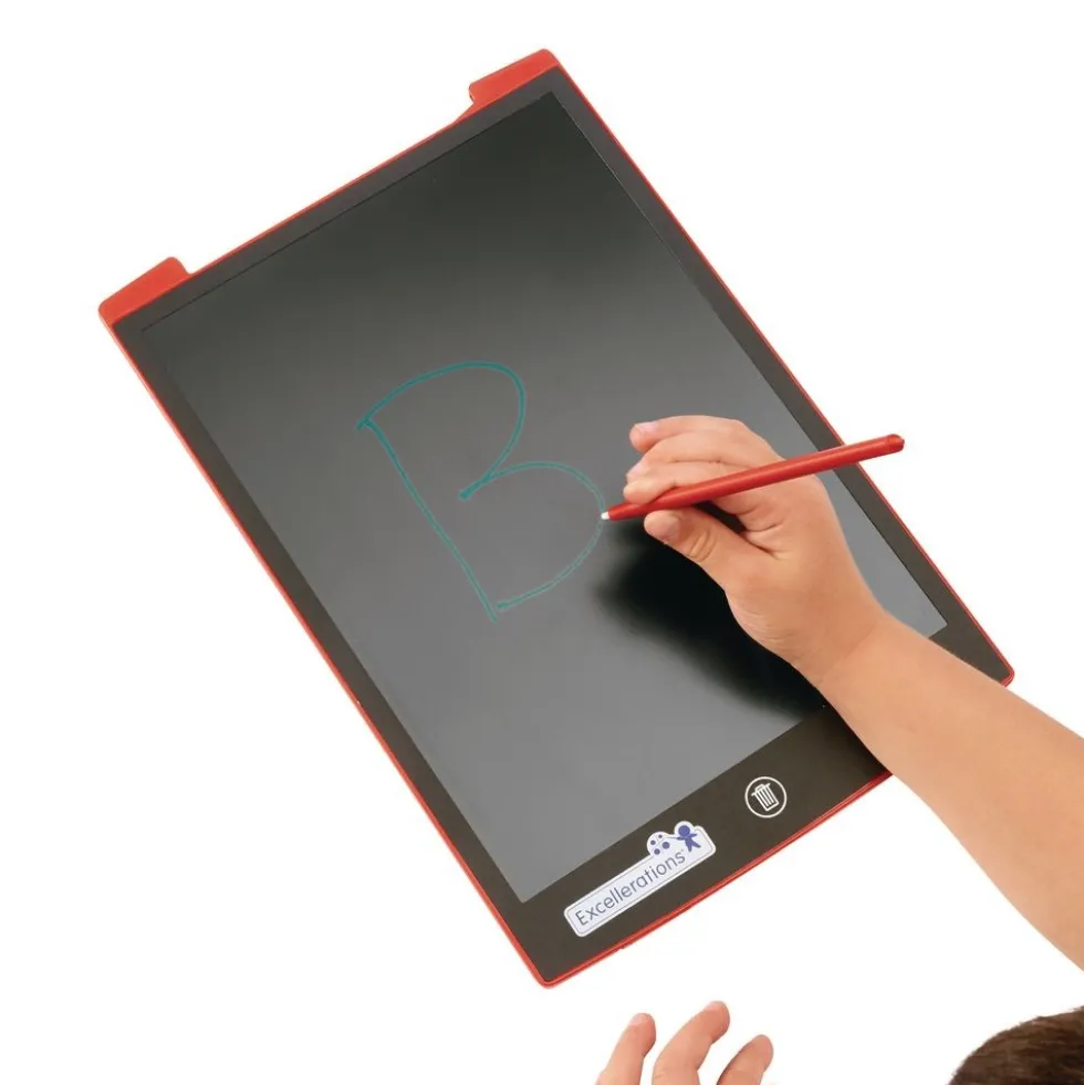 Excellerations® Electronic Reusable 11-inch LCD Drawing Board - Red