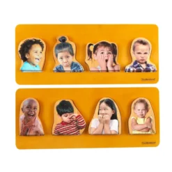 Excellerations® Emotion Puzzles for Toddlers - Set of 2