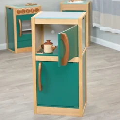 Excellerations® EverGrow™ Rubberwood Play Kitchen - Refrigerator