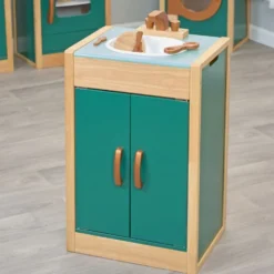 Excellerations® EverGrow™ Rubberwood Play Kitchen Set of 4