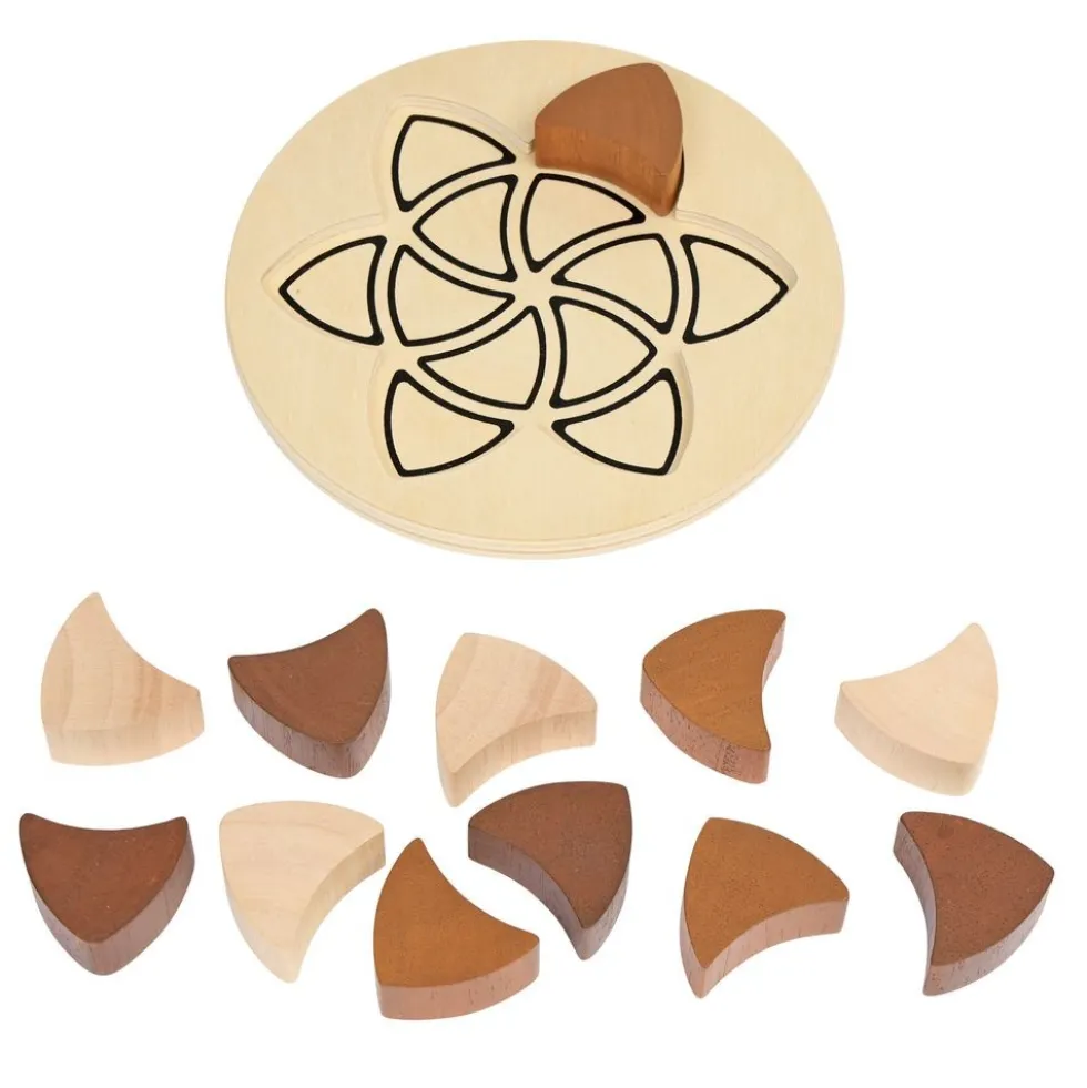 Excellerations® Flower Pattern Puzzle - 13pcs