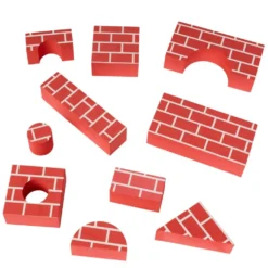 Excellerations® Foam Brick Blocks - Set of 68
