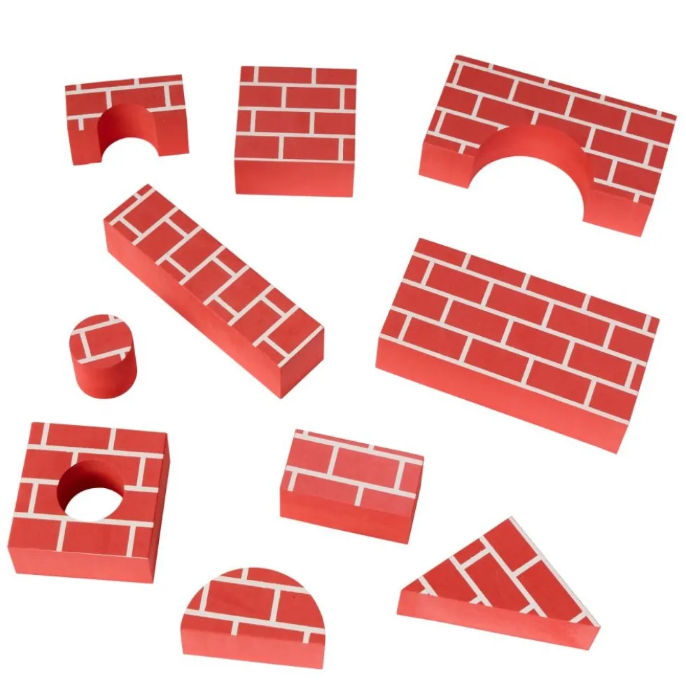 Excellerations® Foam Brick Blocks - Set of 68