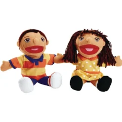 Excellerations® Girl & Boy Puppet Pairs - Set of All 8