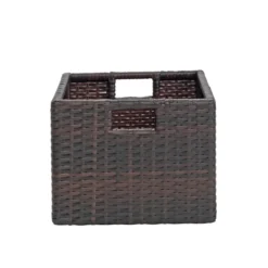 Excellerations® Indoor/Outdoor Wicker Basket - Small indoor-outdoor baskets for kids