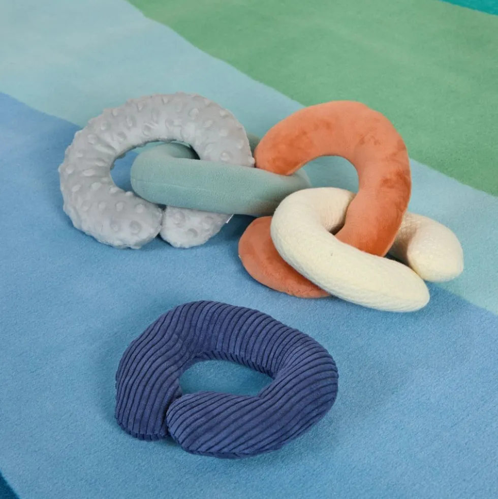 Excellerations® Interlocking 8" Plush Links - Set of 5