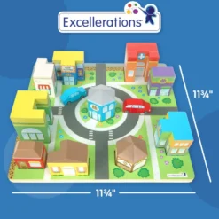 Excellerations® JourneyJunction™ Build & Block Logic Puzzle - 4 sets