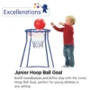 Excellerations® Junior Hoop Ball Goal (Preschool Height) 2.5' Tall