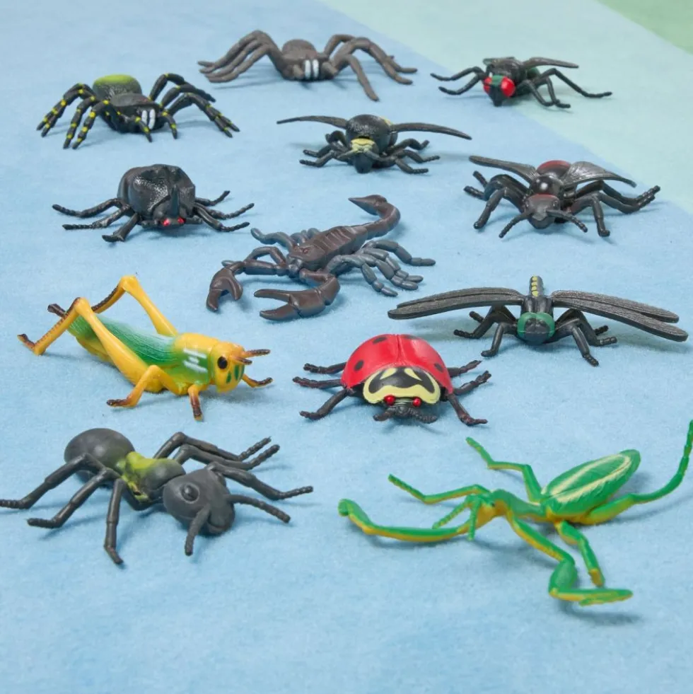 Excellerations® Large Insects & Spiders - Set of 12