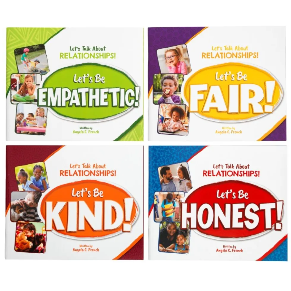 Excellerations® Let’s Talk About My Relationships Book Set - 4 books