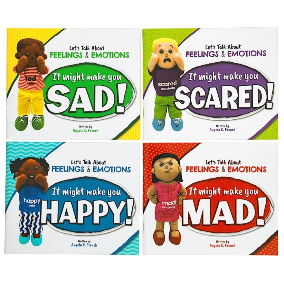 Excellerations® Let’s Talk About Feelings and Emotions Book Set 1 - 4 books