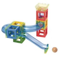 Excellerations® Magnetic Ball Run STEM Construction Set