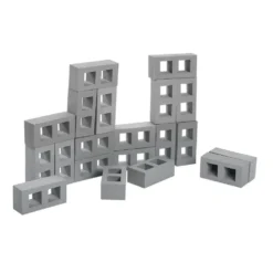 Excellerations® Masonry Foam Floor Blocks - Set of 20